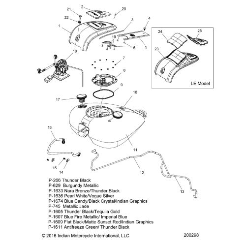 FUEL SYSTEM, FUEL TANK ASM.