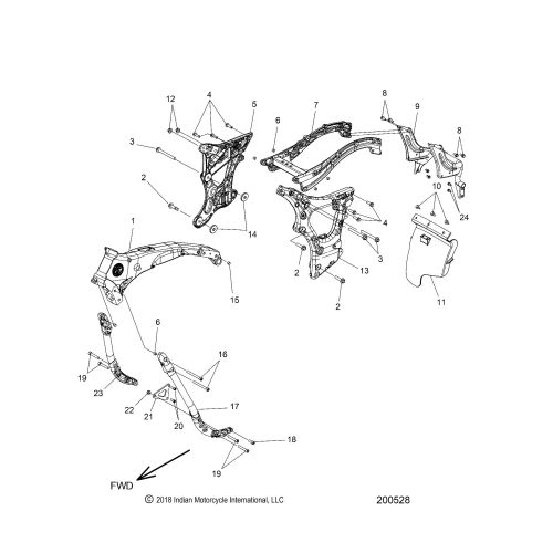 CHASSIS, FRAME ASM.