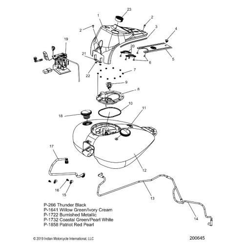 FUEL SYSTEM, FUEL TANK ASM.