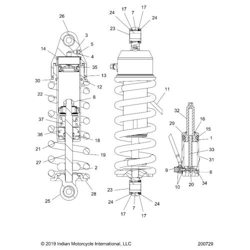 SUSPENSION, SHOCK ABSORBER