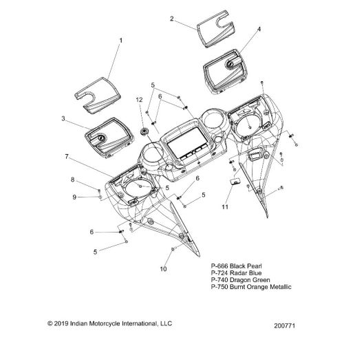 BODY, FAIRING ASM 4