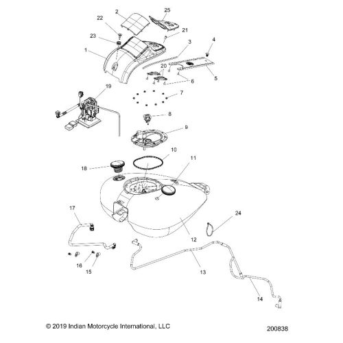 FUEL SYSTEM, FUEL TANK ASM.