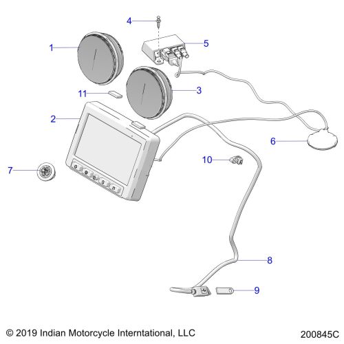 ELECTRICAL, INSTRUMENT CLUSTER