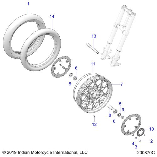 WHEEL, FRONT