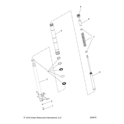 STEERING, FRONT FORKS KITS