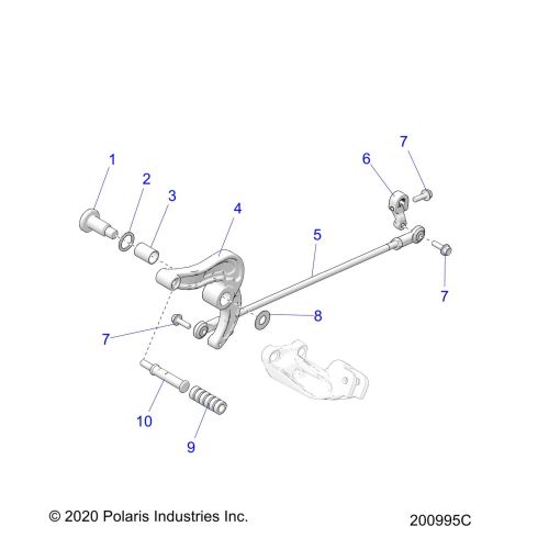 DRIVE TRAIN, SHIFT PEDAL AND LINKAGE