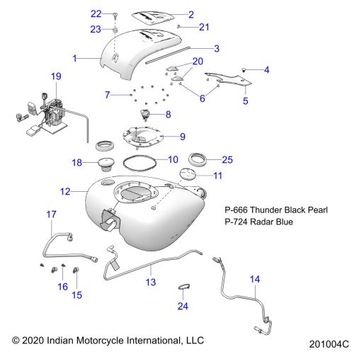 FUEL SYSTEM, FUEL TANK ASM.