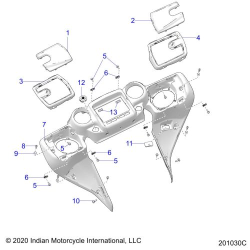 BODY, FAIRING ASM 4