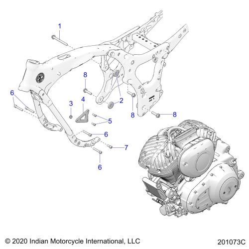 ENGINE, ENGINE MOUNTING