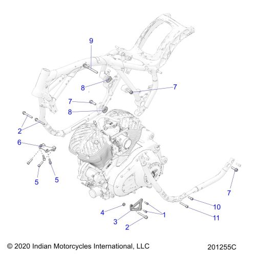 ENGINE, ENGINE MOUNTING