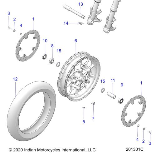 WHEEL, FRONT