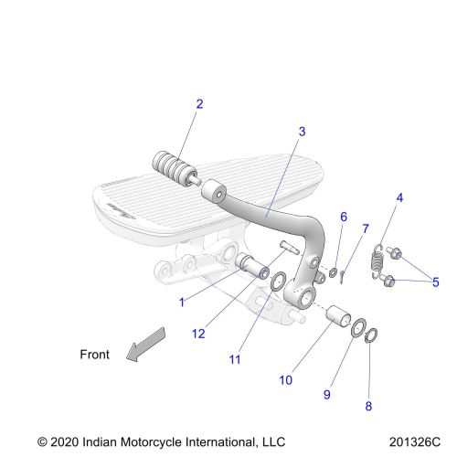 BRAKES, BRAKE PEDAL ASM.