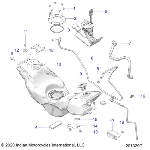 FUEL SYSTEM, FUEL TANK ASM.