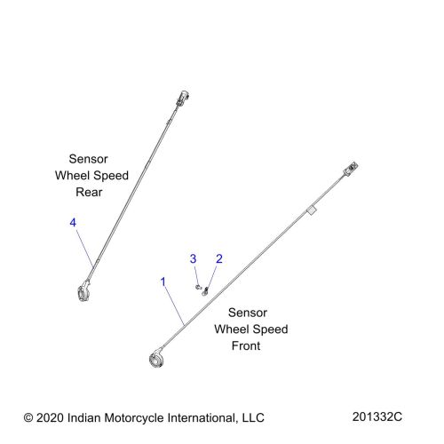 ELECTRICAL, WHEEL SPEED SENSORS