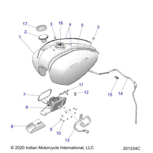 FUEL SYSTEM, FUEL TANK ASM.