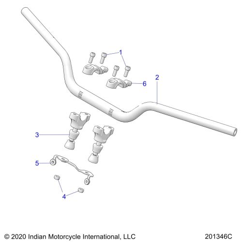 STEERING, HANDLEBAR MNTG