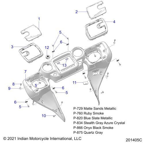 BODY, FAIRING ASM 4