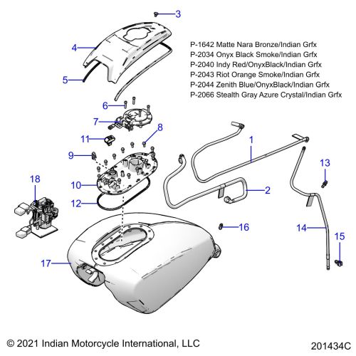 FUEL SYSTEM, FUEL TANK ASM.