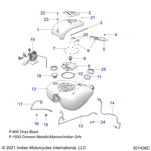 FUEL SYSTEM, FUEL TANK ASM.