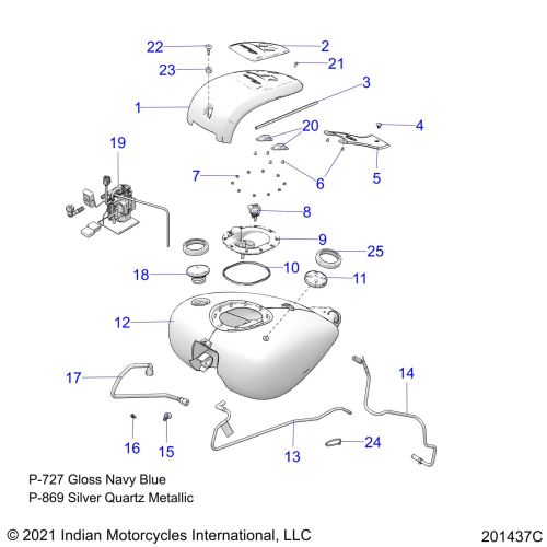 FUEL SYSTEM, FUEL TANK ASM.