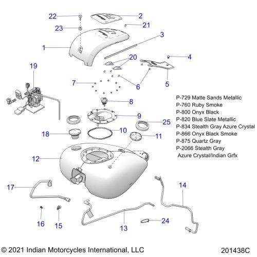 FUEL SYSTEM, FUEL TANK ASM.