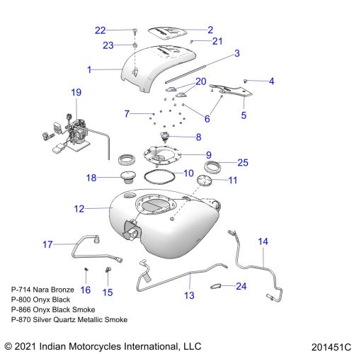 FUEL SYSTEM, FUEL TANK ASM.