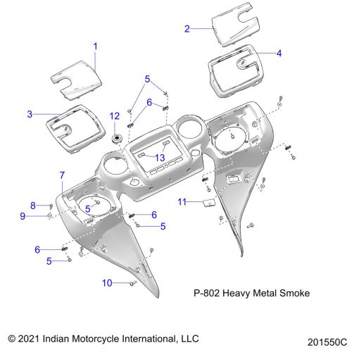 BODY, FAIRING ASM 4