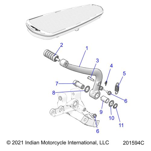 BRAKES, BRAKE PEDAL