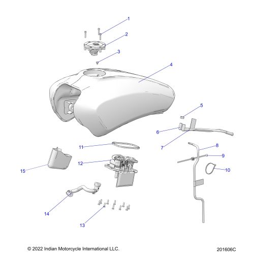 FUEL SYSTEM, FUEL TANK ASM.