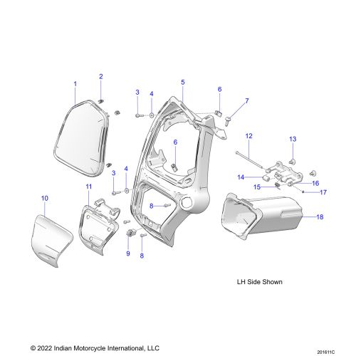 BODY, FAIRING ASM 3