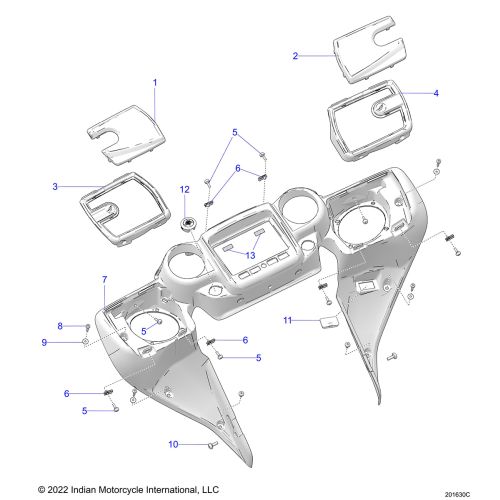 BODY, FAIRING ASM 4