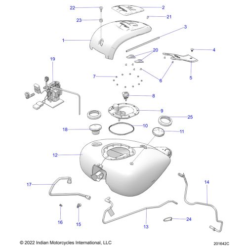 FUEL SYSTEM, FUEL TANK ASM.