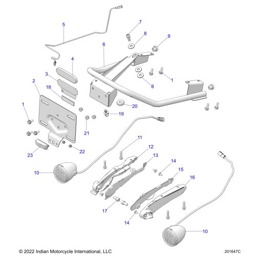 ELECTRICAL, REAR LIGHTING AND TURN SIGNALS (PACIFIC MODELS ONLY)