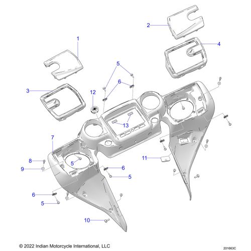 BODY, FAIRING ASM 4