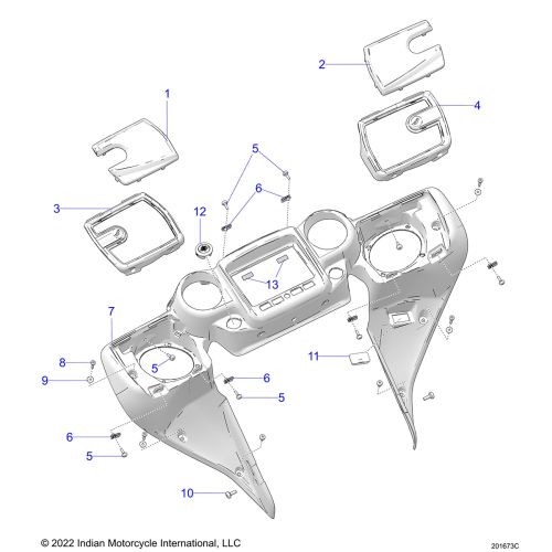 BODY, FAIRING ASM 4