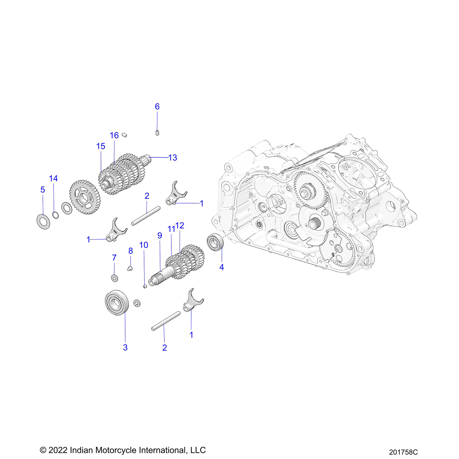 DRIVE TRAIN, INPUT AND OUTPUT SHAFTS