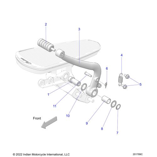 BRAKES, BRAKE PEDAL ASM.