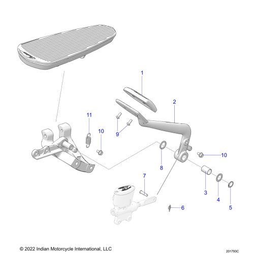 BRAKES, BRAKE PEDAL