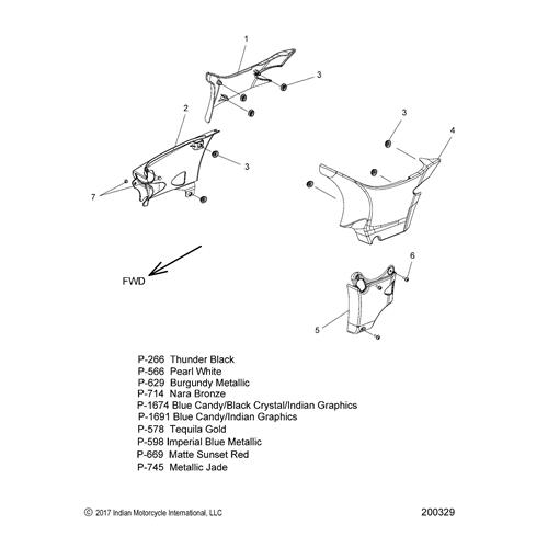 COVER, SIDE, UPPER, RH