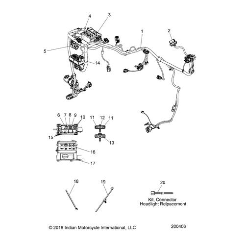 HARNESS-CHASSIS,MID