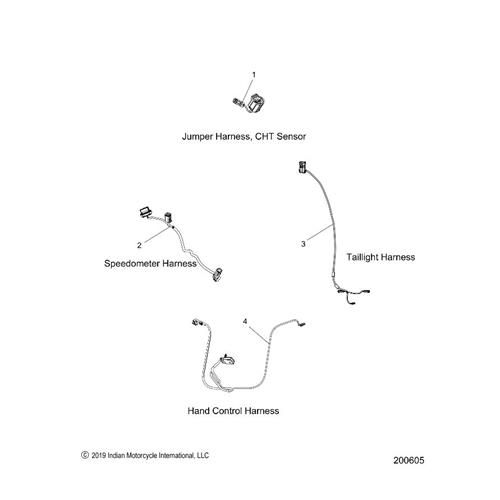 HARNESS, JUMPER, CHT SENSOR