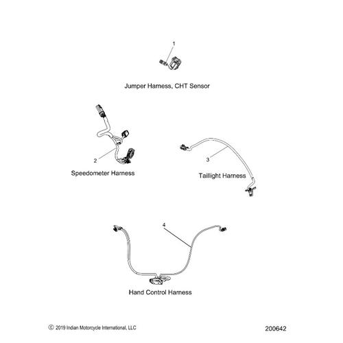 HARNESS, JUMPER, CHT SENSOR