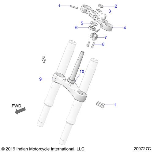 SCR-SH-M8X1.25X45 10.9 ZPB