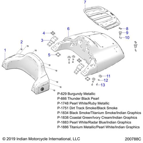 ASM., BACKREST, UPPER, TRUNK, BLK