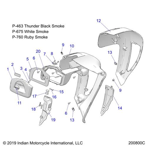 DOOR, LOWER, FAIRING, LH