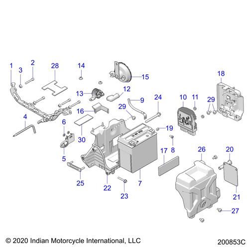 RETAINER-CABLE, STATOR