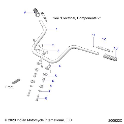 HANDLEBAR,CSC,TOUR,CHROME