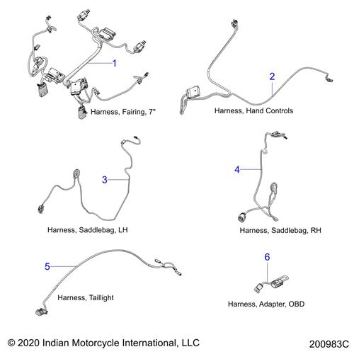 HARNESS-FAIRING,IND, V3