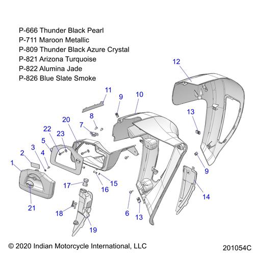 DOOR, LOWER, FAIRING, LH