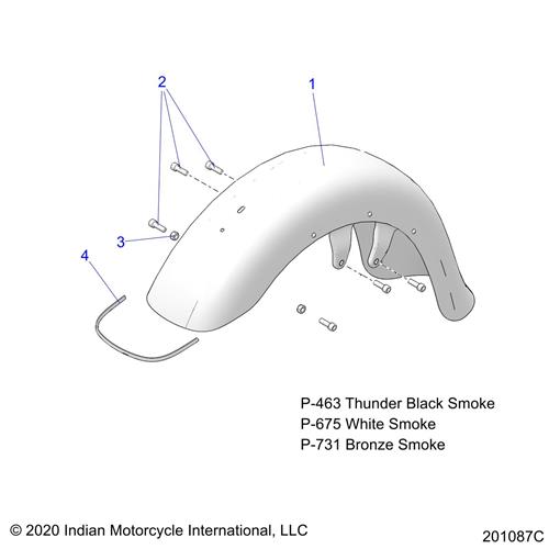 ASM-FENDER,19,FRT,HOLES,FBLK